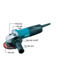 Máy mài góc MAKITA 710W 9553NB