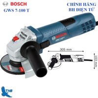 Máy mài góc nhỏ Máy mài điện cầm tay Máy mài cầm tay máy cắt sắt cầm tay Bosch GWS 7-100 T ( Công suất 720W đá 100mm bảo hành điện tử 12 tháng)