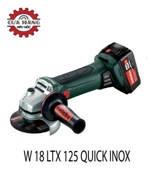 Máy mài góc pin Metabo W18 LTX 125 Quick