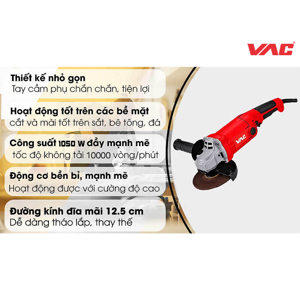 Máy mài góc VAC VA2103 - 1050W
