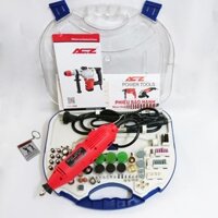 Máy mài khắc mini cầm tay , mài khuôn - ACZ 6058 100 chi tiết khắc mỹ nghệ thủ công, đánh bóng gỗ, đá, kim loại