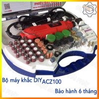 Máy mài khắc mini, mài khuôn 100 chi tiết  ACZ 6058 chuyên dùng trạm khắc mỹ nghệ thủ công, đánh bóng gỗ, đá, kim loại