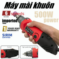 Máy mài khuôn mini - Máy khoan đa năng 500W 6 tốc độ Máy mài cầm tay máy mài mini máy khoan cắt