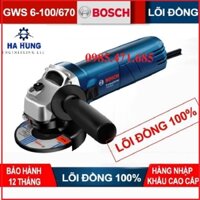 Máy mài, máy cắt cầm tay BOSCH GWS lõi đồng 670W, Máy cắt sắt bosch ( Bền Bỉ ) loại xịn