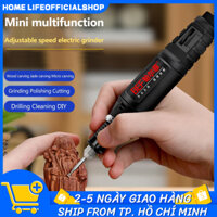 Máy mài mini đa năng, bút khắc, mũi khoan, mài và đánh bóng, tích hợp sạc USB