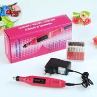 Máy Mài Mini Mài Móng, Khắc Kèm Đầu Mài