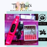 Máy Mài Móng Nail Yq100 Mini Dùng Dũa, Phá Sơn Gel Nhanh Chóng Tiện Lợi