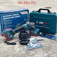 Máy Mài Pin BOSHUN BS:AG100BL Không Chổi Than 2 Pin 15 Cell , dây đồng 100% , Sài gòn đồ pin