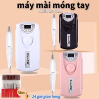 Máy Mài Sạc Thời Trang STE 101, Máy Sơn Móng Tay Bền Đẹp Chính Hãng En101 Bảo Hành 3 Tháng Với 6 Đầu Mài