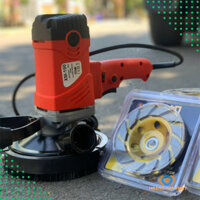 Máy mài sàn bê tông cầm tay SF150 lắp đĩa mài 100 đến 150 có hút bụi