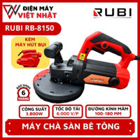 Máy mài sàn bê tông có hút bụi Rubi RB-8150, Máy chà tường bê tông không bụi chính hãng giá rẻ - Điện máy Việt Nhật