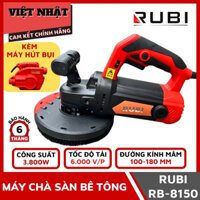 Máy mài sàn bê tông có hút bụi Rubi RB-8150, Máy chà tường bê tông không bụi chính hãng giá rẻ - Điện máy Việt Nhật