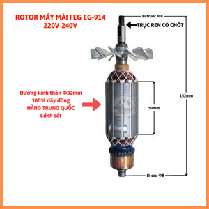 Máy mài tay dài FEG EG-914 - 100mm, 600W