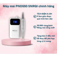 máy mài tích điện PND550 SNRQI CHÍNH HÃNG, máy chạy êm tay mài chống rung lắc , máy siêu bền