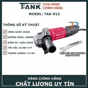 Máy Mài Tupank TAK-915 850W(Công tắc đuôi)