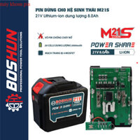 Máy mài xài , Pin Boshun các loại 10cell - 15cell - 20cell - Vỏ pin ABS chống va đập  - Chính Hãng Giá rẻ