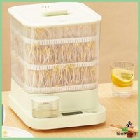 Máy mầm đậu tự động Đậu xanh đậu nành 3 lớp với 3 chế độ theo mùa cho gia đình trồng cây DIY