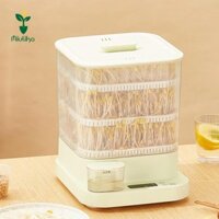 Máy mầm đậu tự động Đậu xanh đậu nành 3 lớp với 3 chế độ theo mùa cho gia đình trồng cây DIY