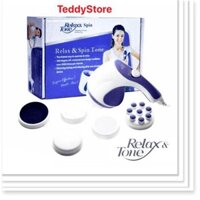 Máy masage toàn thân cầm tay relax & tone 5 đầu, máy massage cơ thể