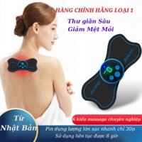 Máy Masage Xung Điên Cao Cấp  Miếng Dán Massage Xung Điện EMS Màn Hình Kĩ Thuật Số Nhiều Chế Độ Giảm Đau Hiệu Quả