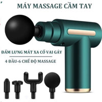 Máy massaage cầm tay mini, súng mát xa cầm tay mini, mát xa cầm tay tiện lợi sử dụng cho cổ, vai, gáy, toàn thân