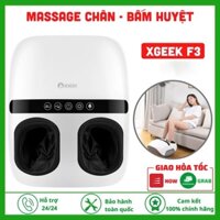 Máy massage bấm huyệt XGEEK F3 - mát xa chân 360 độ, làm ấm chân, khử mùi hôi chân - Bảo Hành 12 Tháng