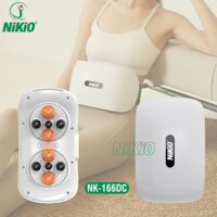 Máy Massage Bụng Giảm Mỡ Cao Cấp Nikio NK-166DC - 2 Động Cơ Xoa Bóp Kết Hợp Hồng Ngoại, Hỗ Trợ Giảm Mỡ Siêu Nhanh