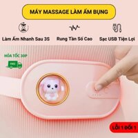 Máy Massage Bụng Máy Chườm Bụng Kinh Làm Ấm Giảm Đau Cho Phụ Nữ Đến Kì GIA DỤNG THÔNG MINH ASAKI