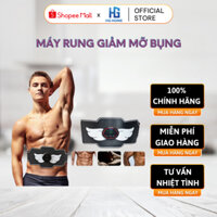 Máy Massage Bụng - Máy Rung Giảm Mỡ Bụng Rung Nóng 6 Chế Độ, Tiện Lợi HGHOME