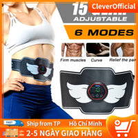 Máy Massage Bụng , Máy Rung Giảm Mỡ Bụng- Đai Rung Nóng 6 Chế Độ Cường Độ 15 Cấp HALENSTORE2