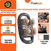 Máy Massage Bụng MUSELOVE 4 Đầu Mát Xa Thư Giãn Cơ, Rung Cao Tần Suất 6 Mức Điều Chỉnh SMS05