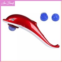 Máy Massage Cầm Tay Cá Heo 3 Đầu Massage Gồm 2 Mức Lực Công Suất 28W hanbeauty