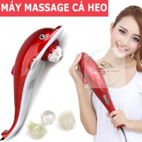 Máy massage cầm tay cá heo 6 đầu, Máy massage Cầm tay Cá Heo dophin giúp massage thư giãn tại nhà Máy cầm tay - OLYM