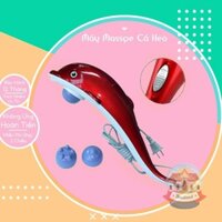 Máy massage cầm tay cá heo cao cấp , Máy mát xa tri liệu cá heo cầm tay đa năng, Máy đấm lưng giúp thư giãn - GDTL