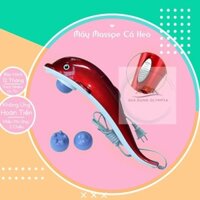 Máy massage cầm tay cá heo cao cấp , Máy mát xa tri liệu cá heo cầm tay đa năng, Máy đấm lưng giúp thư giãn cơ thể OLYM