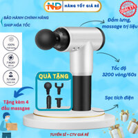 Máy massage cầm tay chính hãng V1 ZiDan 32 chế độ lực đấm siêu mạnh 13800 vòng/phút,pin 2500mah,máy massage cổ vai gáy