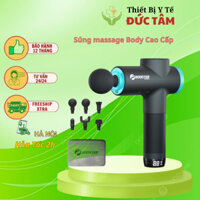 Máy massage cầm tay chính hãng chế độ lực đấm siêu mạnh 13800 vòng/phút,pin 2500mah,máy massage cổ vai gáy