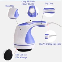 Máy Massage Cầm Tay KAW Relax & Spin Tone tặng 1 khăn giấy ướt 80 miếng