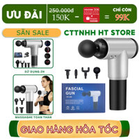 Máy massage cầm tay máy đấm lưng 6 chế độ tăng mạnh dần trị đau nhức mỏi toàn thân bảo hành 6 tháng
