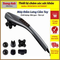 Máy Massage Cầm Tay, Máy Đấm Lưng Sạc Pin Không Dây 6 Đầu Phiên Bản Cao Cấp 2023