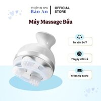 Máy massage cầm tay, máy mát xa đa năng cầm tay, máy massage đầu xoay 360 độ, có 4 đầu massage