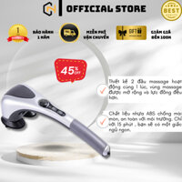 Máy massage cầm tay , máy massage lưng hai đầu kết hợp hồng ngoại giảm đau lưng, chân, tay, vai, massage đa điểm.