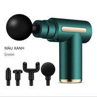Máy massage cầm tay mini đấm lưng mát xa trị liệu cổ vai gáy 4 đầu 6 chế độ