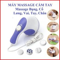 Máy Massage Cầm Tay Mini Máy Mát Xa Giảm Mỡ Lưng Bụng Đùi Đa Năng