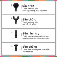 máy massage cầm tay mini - máy massage lưng , massage trị liệu cổ vai gáy dd