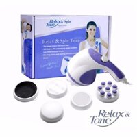 Máy massage cầm tay Relax and Spin Tone nhỏ gọn chất liệu cao cấp giúp lưu thông tuần hoàn khí huyết