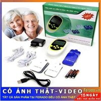 Máy massage châm cứu Máy Massage Xung Điện Nhật Bản Chính Hãng Trị Liệu 8 Miếng Dán, 8 Chế Độ Massage