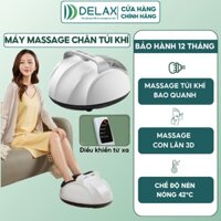 Máy Massage Chân 6D MSC05 – DELAX – Lưu Thông Khí Huyết Lòng Bàn Chân, 9 Mức Điều Chỉnh, Sưởi Hồng Ngoại
