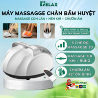 Máy Massage Chân Bấm Huyệt DELAX Chườm Nóng, Mát Xa Nén Khí, Rung, Giảm Đau Mỏi, Thư Giãn Hiệu Quả