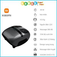 Máy Massage Chân Bấm Huyệt XIAOMI XGEEK F3 OVICX F3 ZMZ-X5, Xoa Bóp 360 Độ Chế Độ Làm Ấm Chân Lưu Thông Mạch Máu - Hàng Chính Hãng - XIAOMI OVICX F3